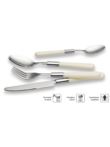 Echtwerk 16-delige bestekset "Bistro" crème