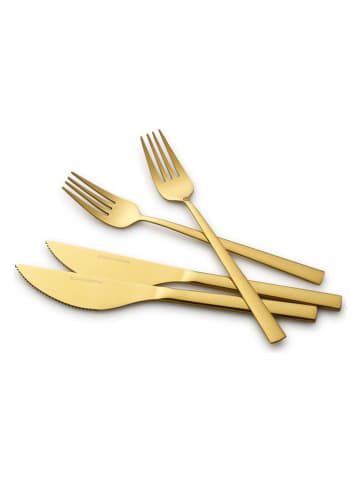 Echtwerk 4tlg. Pizzabesteck-Set in Gold