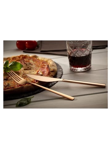 Echtwerk 8-delige pizzabestekset brons/bronskleurig