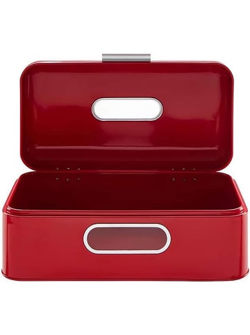 Echtwerk Brotkasten in Rot - (B)42,5 x (H)17 x (T)23,8 cm