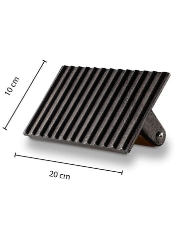 Echtwerk Praska w kolorze czarnym do mięsa - 20 x 10 cm