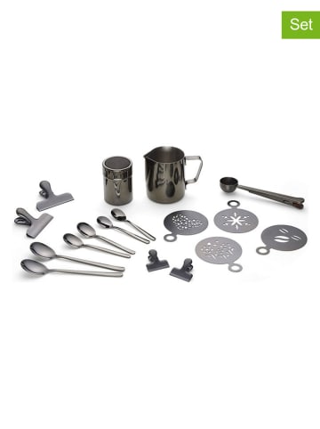 Echtwerk 23-delige koffieaccessoiresset zwart