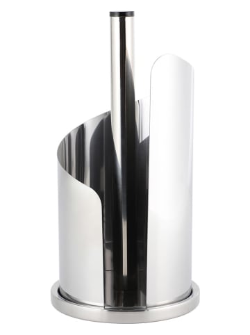 Echtwerk Stojak w kolorze srebrnym na papier kuchenny - wys. 33 x Ø 15,5 cm