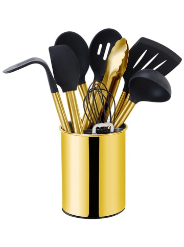 Echtwerk 10-delige keukenhulpjesset goudkleurig