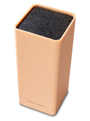 Echtwerk Messenblok "Square" zalmkleurig  - (B)9,3 x (H)21,5 x (D)9,3 cm