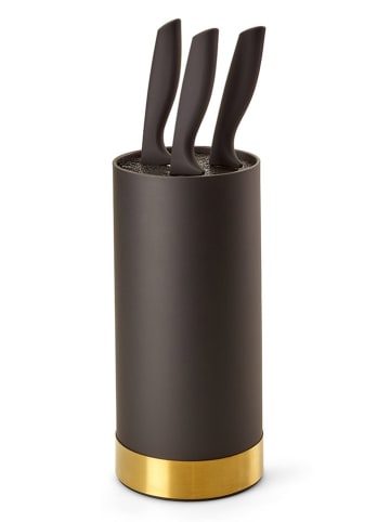 Echtwerk 4tlg. Küchenmesser-Set in Schwarz/ Gold