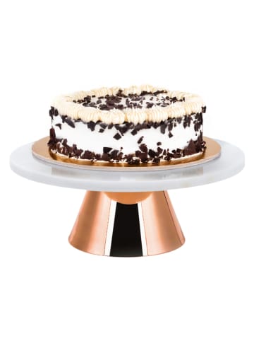 Echtwerk Patera w kolorze miedziano-białym - wys. 11,3 x Ø 30 cm