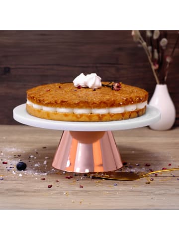 Echtwerk Patera w kolorze miedziano-białym - wys. 11,3 x Ø 30 cm