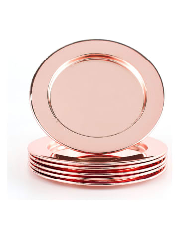 Echtwerk Podkładki (6 szt.) w kolorze miedzianym - Ø 10,9 cm