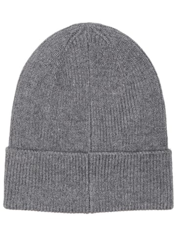 ONLY Czapka beanie "Zenna" w kolorze szarym