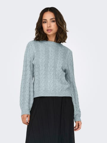 ONLY Sweter w kolorze błękitnym