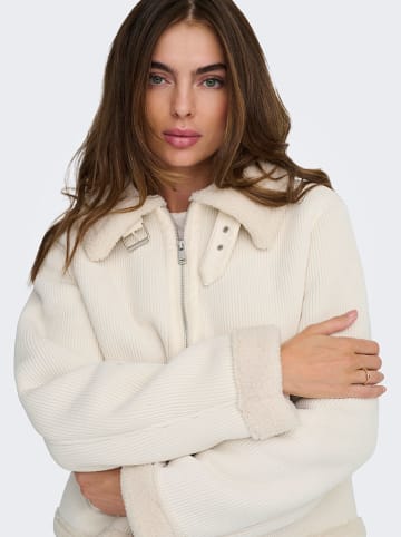 ONLY Teddyfelljacke "ONLKINGSTON" in Creme