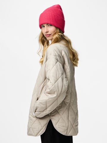 Pieces Gebreide muts roze