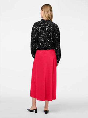 Pieces Spódnica w kolorze czerwonym