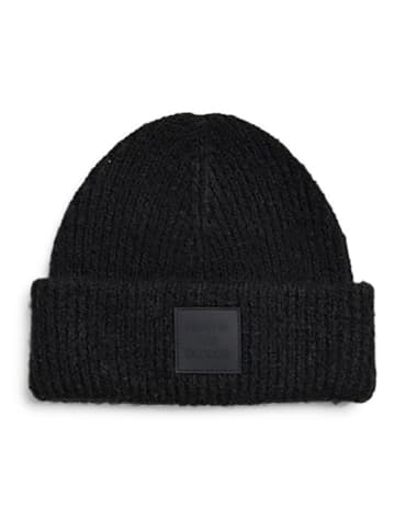 Pieces Beanie in Schwarz