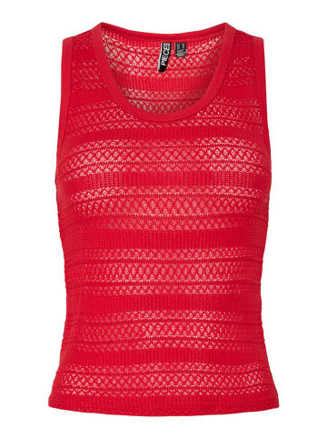 Pieces Top "Agda" in Rot