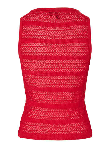 Pieces Top "Agda" in Rot