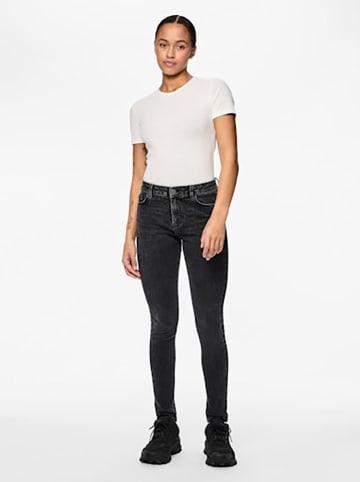 Pieces Spijkerbroek - skinny fit - antraciet