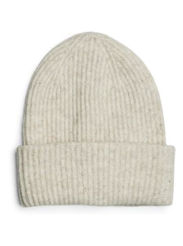 Pieces Gebreide muts beige