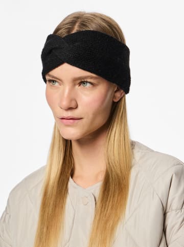 Pieces 2-delige set: hoofdbanden grijs/zwart