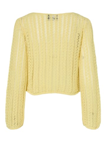 Pieces Pullover "Siri" in Gelb