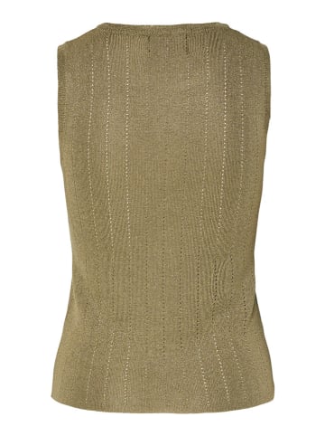 Pieces Top "Salima" in Oliv