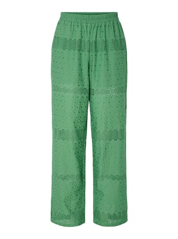 Pieces Broek "Taya" groen