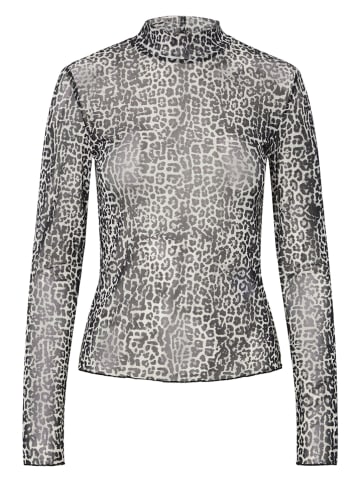 Pieces Koszulka w kolorze szarym