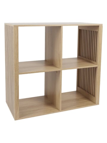 THE HOME DECO FACTORY Staande kast naturel - (B)69,6 x (H)66 x (D)32 cm