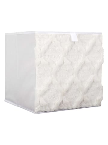 The Home Deco Kids 2-delige set: opbergkratten beige -  (B)30 x (H)30 x (D)30 cm