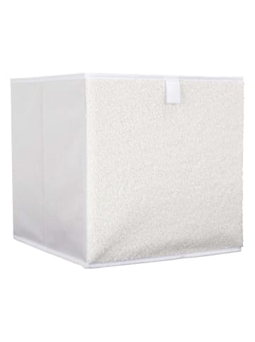 The Home Deco Kids 2-delige set: opbergkratten beige -  (B)30 x (H)30 x (D)30 cm