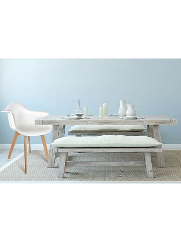 THE HOME DECO FACTORY 2er-Set: Esszimmerstühle in Weiß - (B)62 x (H)82,5 x (T)60,5 cm