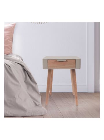 The Home Deco Kids Nachtkastje taupe - (B)35 x (H)48 x (D)35 cm