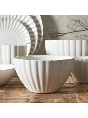 THE HOME DECO FACTORY 4er-Set: Müslischale in Weiß - Ø 14,5 cm