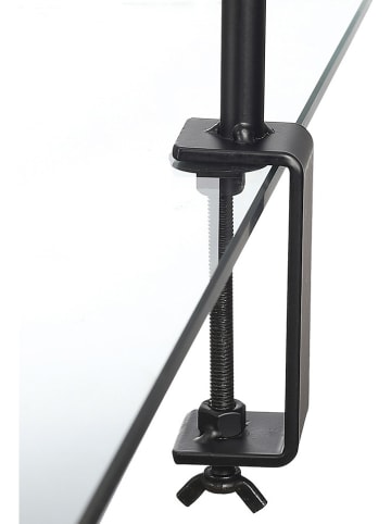 THE HOME DECO FACTORY Dekoracyjny stelaż w kolorze czarnym na stół - 250 x 90 x 4 cm