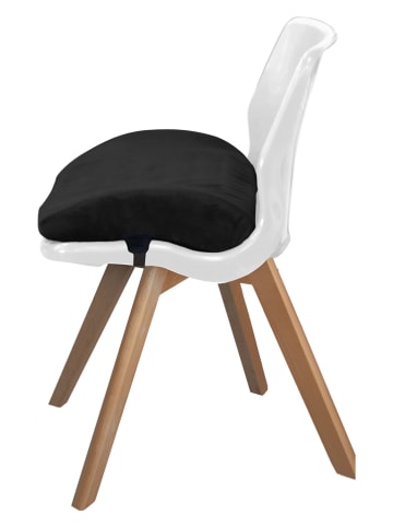 The Concept Factory Zitkussen zwart - (B)42 x (H)9 x (D)33 cm