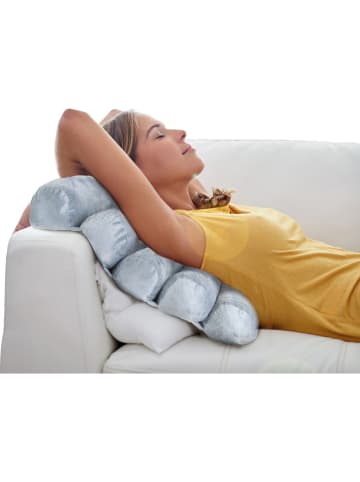 The Concept Factory Relax-Kissen in Grau - (L)53 x (B)38 cm