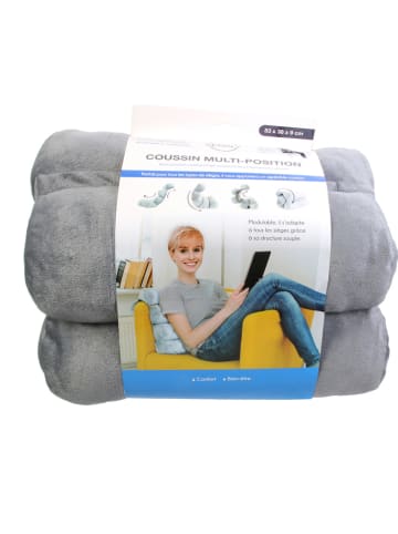 The Concept Factory Relaxkussen grijs - (L) 53 x (B) 38 cm