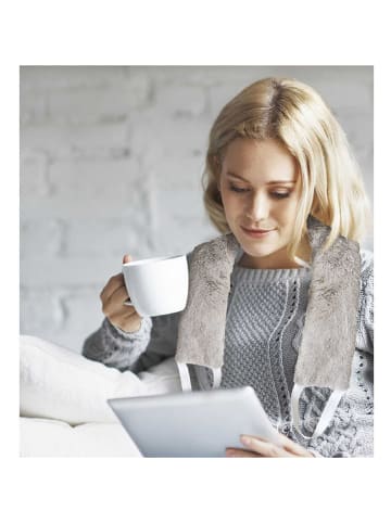 HYGGE Nekwarmer voor in de magnetron beige - (L)48 x (B)10,5 cm