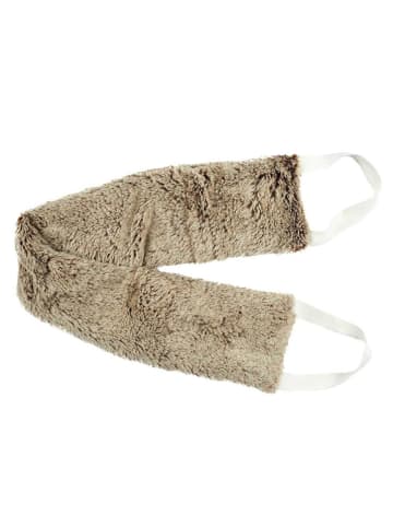 HYGGE Mikrofalowy ogrzewacz w kolorze beżowym do szyi - 48 x 10,5 cm