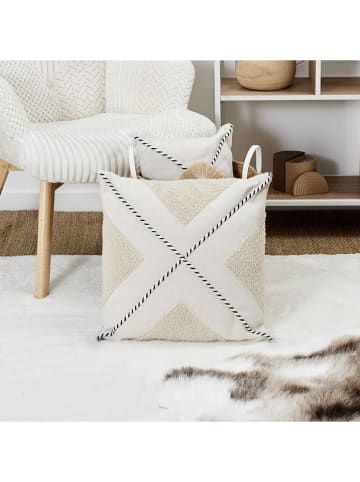 HYGGE Kussen beige - (L)40 x (B)40 cm