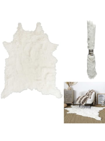 The Home Deco Kids Dywan w kolorze białym - 159 x 120 cm