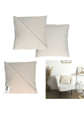 HYGGE Kussen beige - (L)40 x (B)40 cm