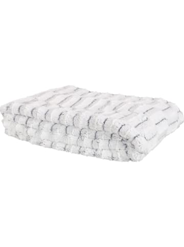 THE HOME DECO FACTORY Plaid lichtgrijs - (L)200 x (B)140 cm