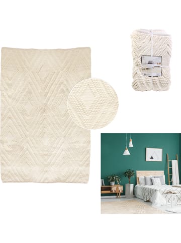 THE HOME DECO FACTORY Dywan w kolorze beżowym - 170 x 120 cm