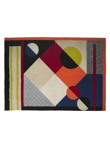 THE HOME DECO FACTORY Kurzflor-Teppich in Bunt - (L)170 x (B)120 cm