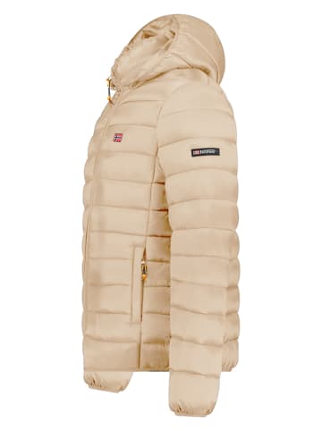 Geographical Norway Doorgestikte jas "Amigolor" beige