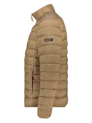 Geographical Norway Steppjacke "Amigolor" in Taupe