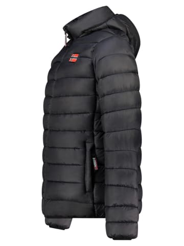 Geographical Norway Steppjacke "Amigoglerc Hood" in Schwarz