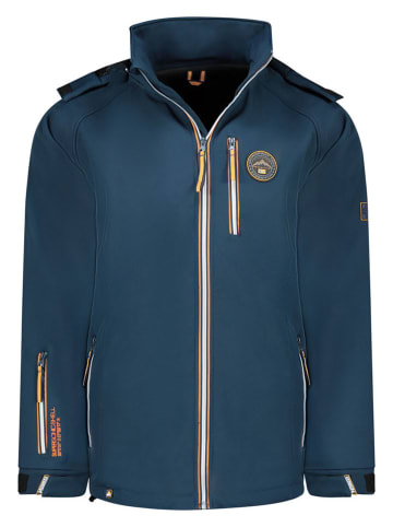 Geographical Norway Softshelljas "Tabim" donkerblauw